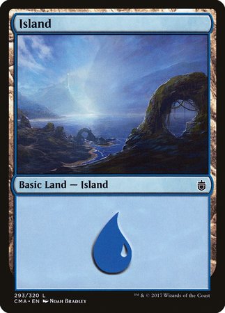 Island (293) [Commander Anthology] | Exor Games Summserside