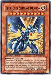 Blue-Eyes Shining Dragon [MOV-EN001] Super Rare | Exor Games Summserside