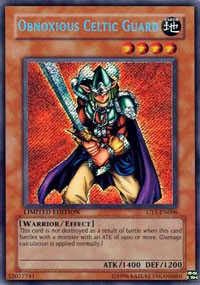 Obnoxious Celtic Guard [CT1-EN006] Secret Rare | Exor Games Summserside