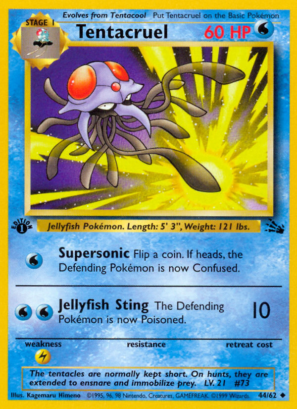 Tentacruel (44/62) [Fossil 1st Edition] | Exor Games Summserside