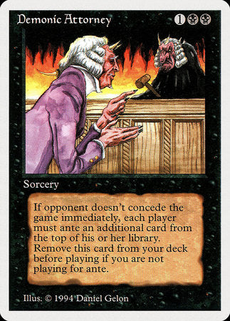 Demonic Attorney [Summer Magic / Edgar] | Exor Games Summserside