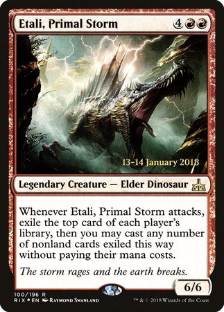 Etali, Primal Storm [Rivals of Ixalan Promos] | Exor Games Summserside