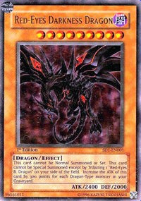 Red-Eyes Darkness Dragon [SD1-EN001] Ultra Rare | Exor Games Summserside