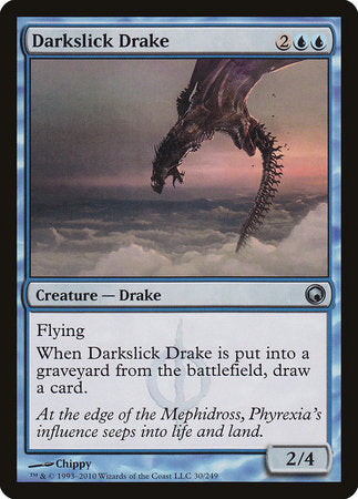 Darkslick Drake [Scars of Mirrodin] | Exor Games Summserside