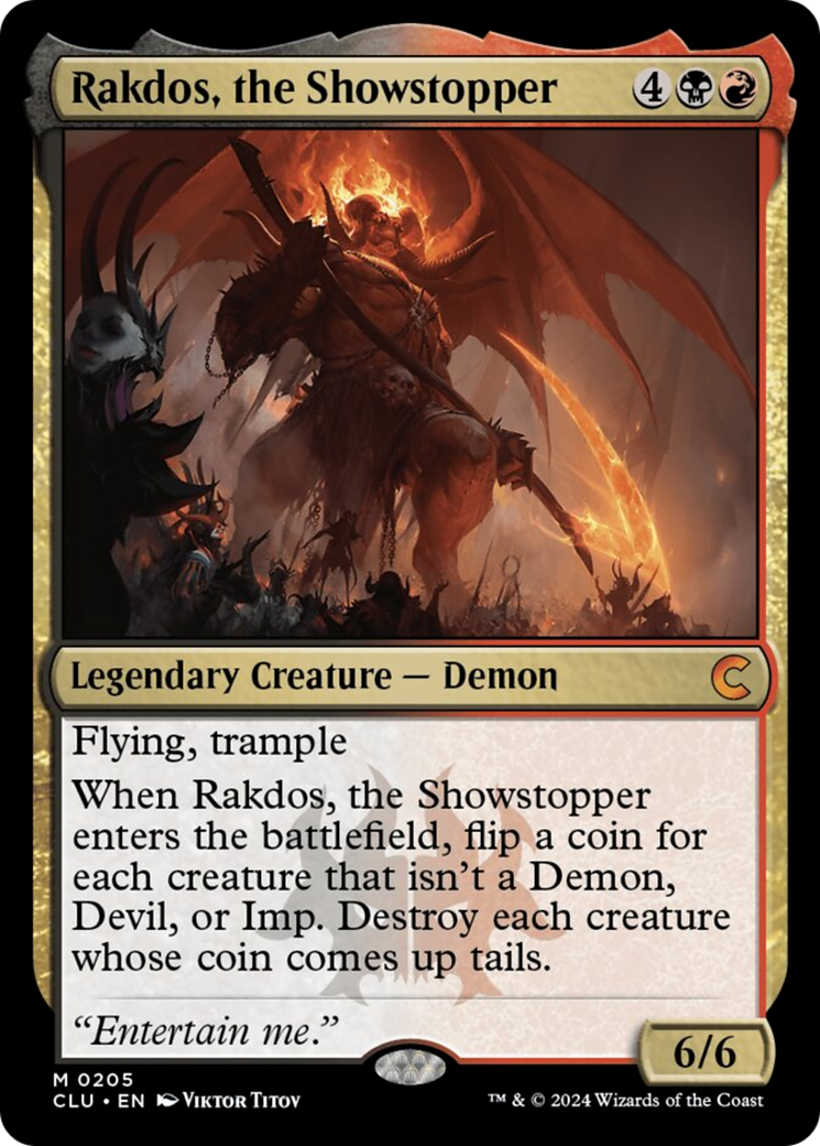 Rakdos, the Showstopper [Ravnica: Clue Edition] | Exor Games Summserside