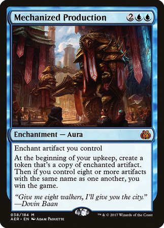 Mechanized Production [Aether Revolt] | Exor Games Summserside