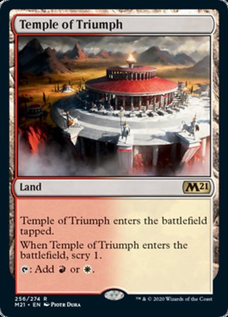 Temple of Triumph [Core Set 2021] | Exor Games Summserside