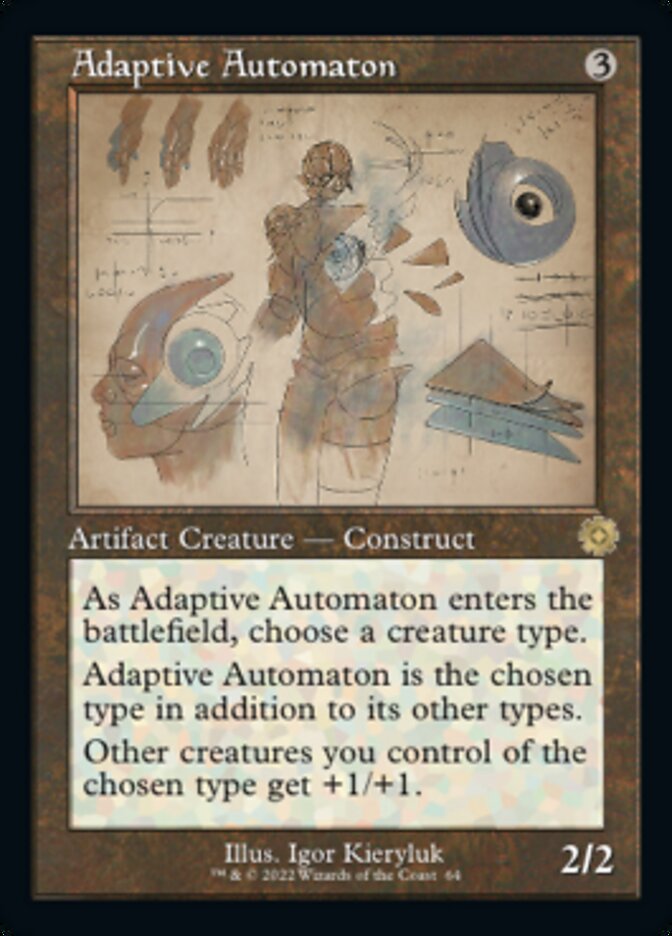 Adaptive Automaton (Retro Schematic) [The Brothers' War Retro Artifacts] | Exor Games Summserside