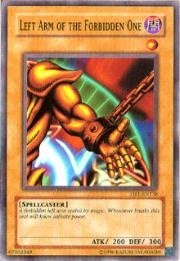 Left Arm of the Forbidden One [DB1-EN138] Common | Exor Games Summserside