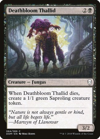Deathbloom Thallid [Dominaria] | Exor Games Summserside