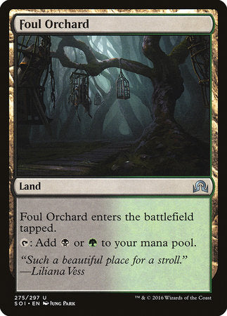 Foul Orchard [Shadows over Innistrad] | Exor Games Summserside