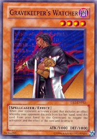 Gravekeeper's Watcher [DR1-EN012] Common | Exor Games Summserside