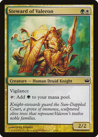 Steward of Valeron [Duel Decks: Knights vs. Dragons] | Exor Games Summserside