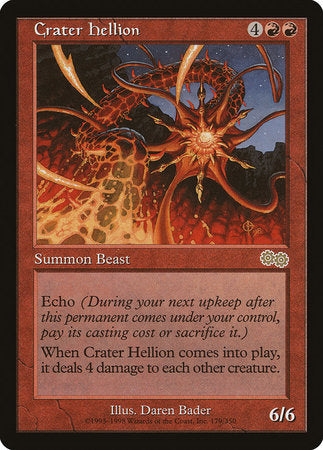 Crater Hellion [Urza's Saga] | Exor Games Summserside