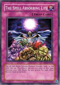 The Spell Absorbing Life [DR1-EN159] Common | Exor Games Summserside