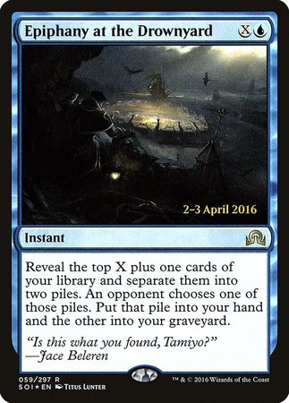 Epiphany at the Drownyard [Shadows over Innistrad Promos] | Exor Games Summserside