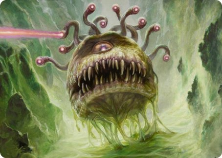 Beholder Art Card [Dungeons & Dragons: Adventures in the Forgotten Realms Art Series] | Exor Games Summserside