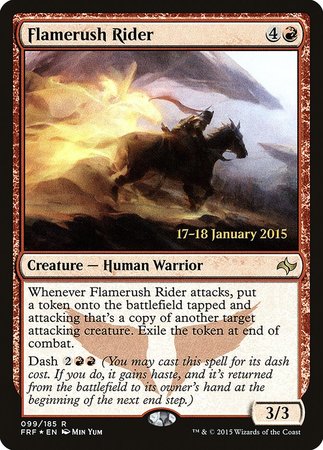 Flamerush Rider [Fate Reforged Promos] | Exor Games Summserside