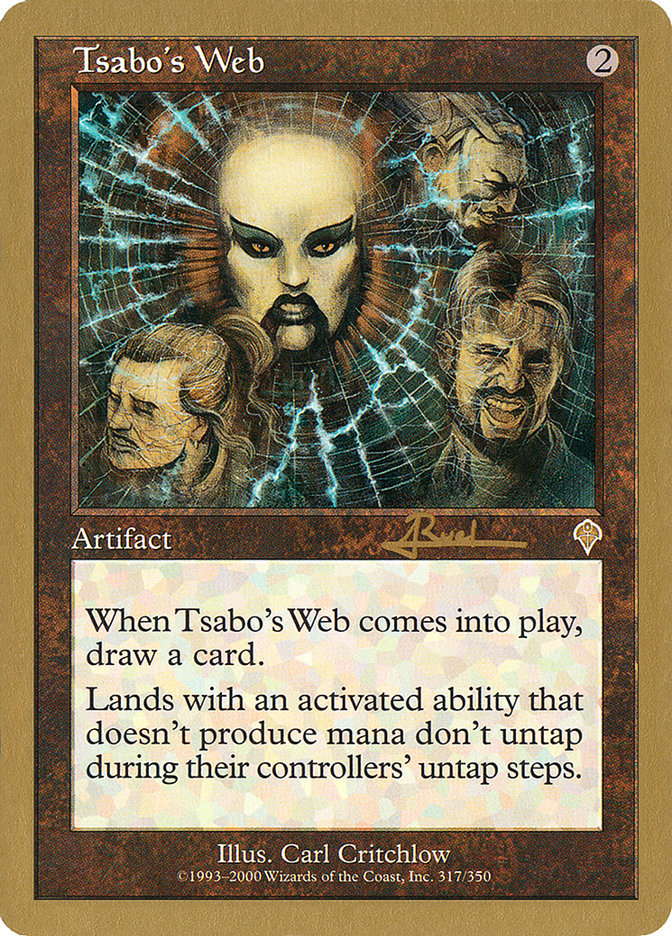 Tsabo's Web (Antoine Ruel) [World Championship Decks 2001] | Exor Games Summserside