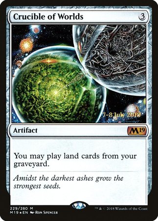 Crucible of Worlds [Core Set 2019 Promos] | Exor Games Summserside