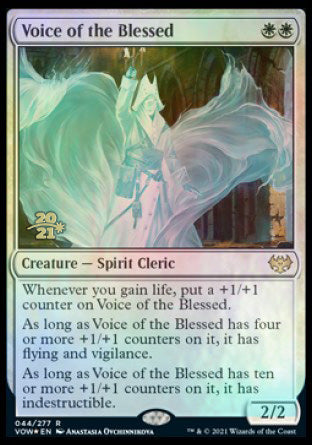 Voice of the Blessed [Innistrad: Crimson Vow Prerelease Promos] | Exor Games Summserside