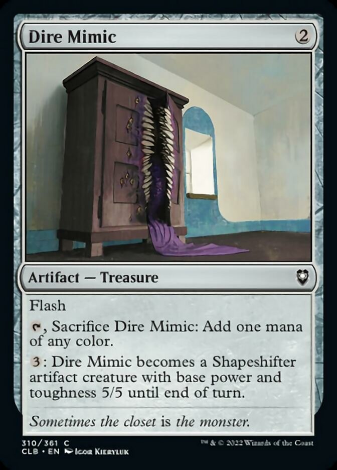 Dire Mimic [Commander Legends: Battle for Baldur's Gate] | Exor Games Summserside