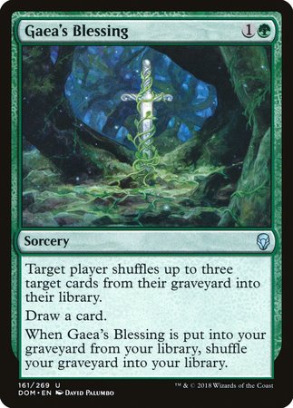 Gaea's Blessing [Dominaria] | Exor Games Summserside