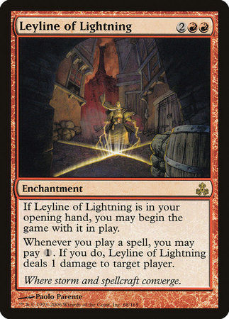 Leyline of Lightning [Guildpact] | Exor Games Summserside