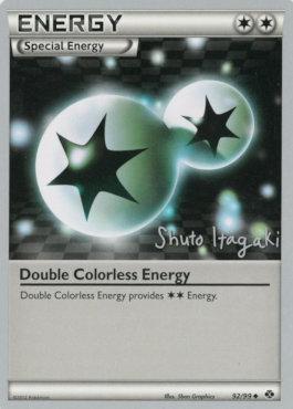 Double Colorless Energy (92/99) (Terraki-Mewtwo - Shuto Itagaki) [World Championships 2012] | Exor Games Summserside