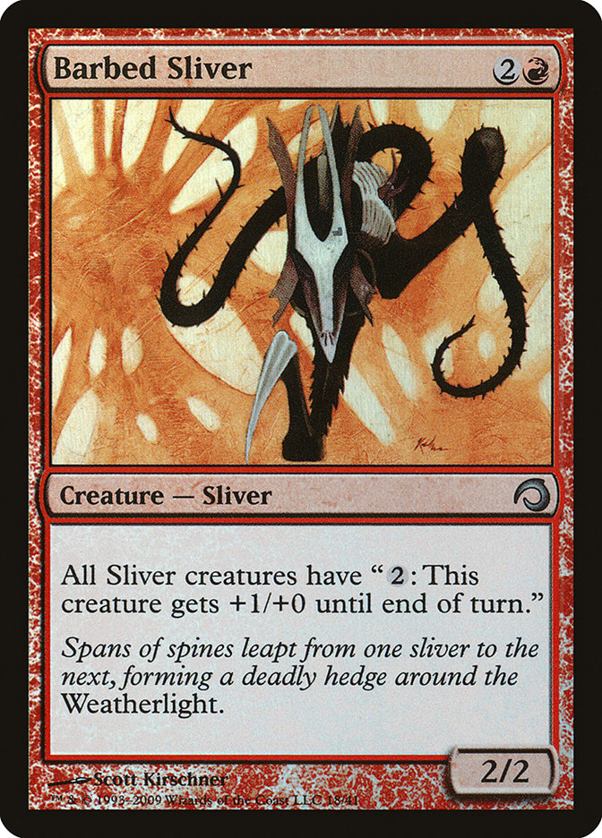 Barbed Sliver [Premium Deck Series: Slivers] | Exor Games Summserside