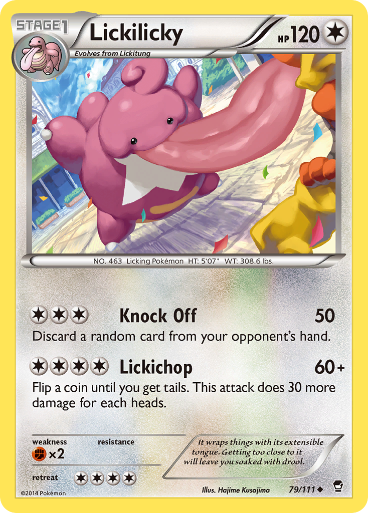 Lickilicky (79/111) [XY: Furious Fists] | Exor Games Summserside