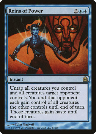 Reins of Power [Commander 2011] | Exor Games Summserside
