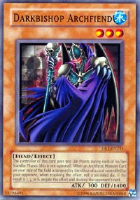 Darkbishop Archfiend [DR1-EN231] Common | Exor Games Summserside