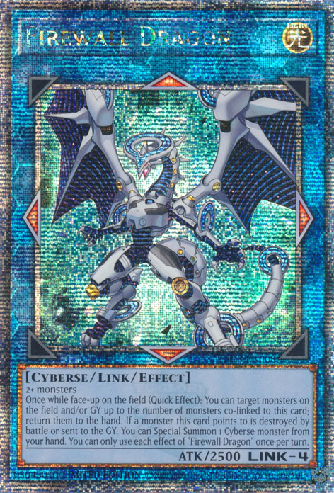 Firewall Dragon [TN23-EN008] Quarter Century Secret Rare | Exor Games Summserside