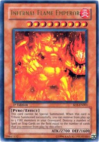 Infernal Flame Emperor [SD3-EN001] Ultra Rare | Exor Games Summserside