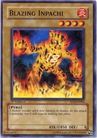 Blazing Inpachi [SD3-EN003] Common | Exor Games Summserside