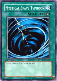Mystical Space Typhoon [SD3-EN015] Common | Exor Games Summserside