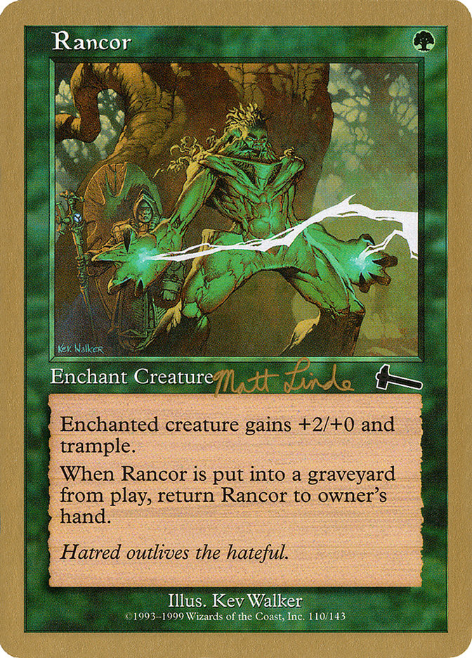 Rancor (Matt Linde) [World Championship Decks 1999] | Exor Games Summserside
