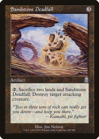 Sandstone Deadfall [Odyssey] | Exor Games Summserside