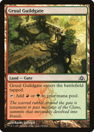 Gruul Guildgate [Dragon's Maze] | Exor Games Summserside