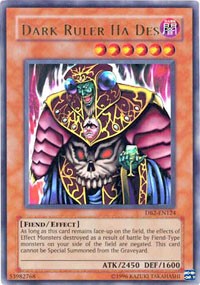 Dark Ruler Ha Des [DB2-EN124] Ultra Rare | Exor Games Summserside