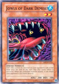 Jowls of Dark Demise [DB2-EN212] Common | Exor Games Summserside
