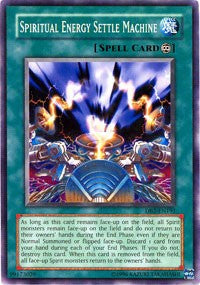 Spiritual Energy Settle Machine [DB2-EN191] Common | Exor Games Summserside