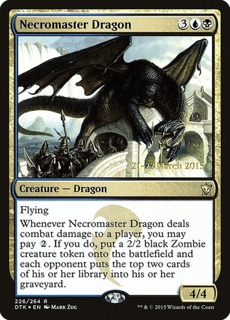 Necromaster Dragon [Dragons of Tarkir Promos] | Exor Games Summserside