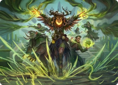 Witherbloom Command Art Card [Strixhaven: School of Mages Art Series] | Exor Games Summserside