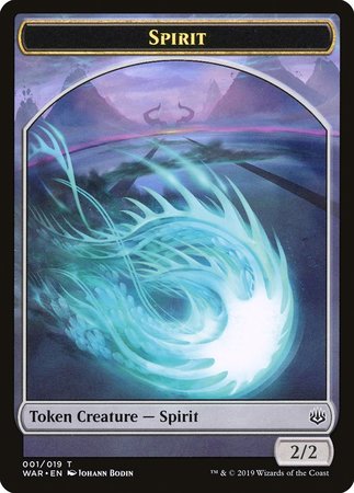 Spirit Token [War of the Spark Tokens] | Exor Games Summserside