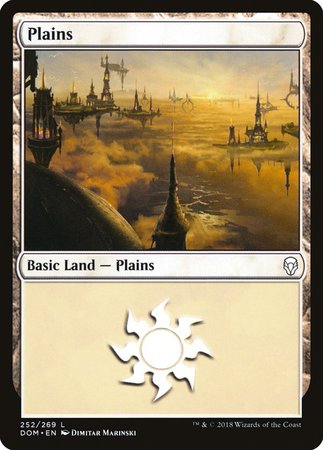 Plains (252) [Dominaria] | Exor Games Summserside