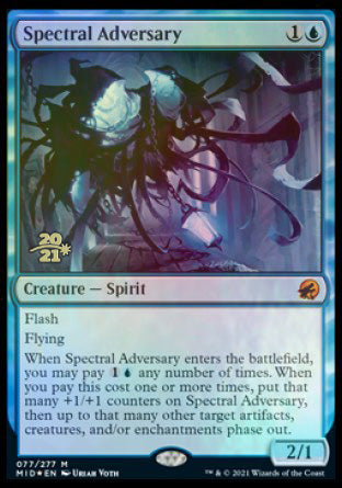 Spectral Adversary [Innistrad: Midnight Hunt Prerelease Promos] | Exor Games Summserside