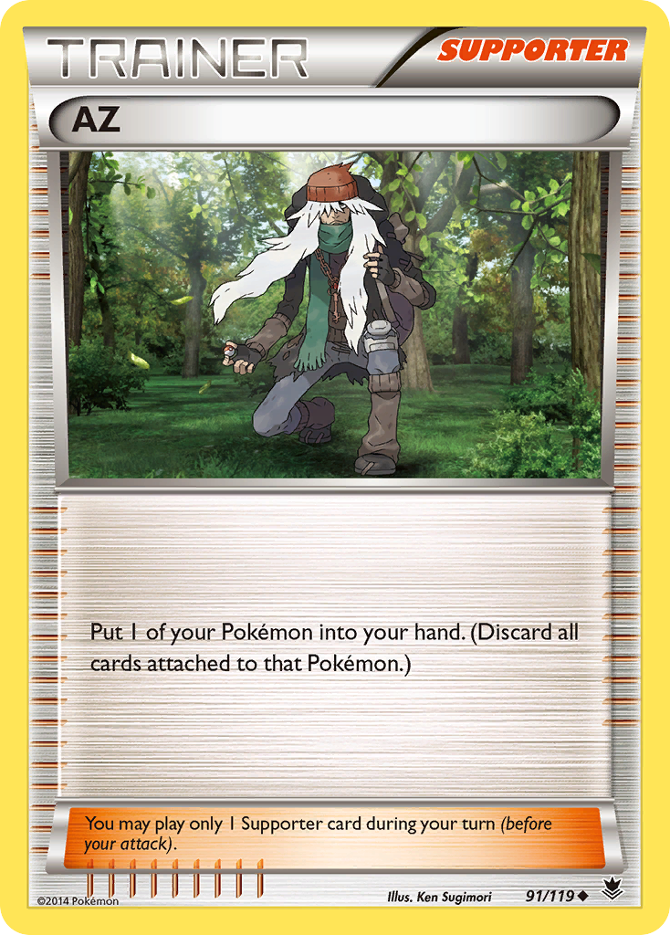 AZ (91/119) [XY: Phantom Forces] | Exor Games Summserside