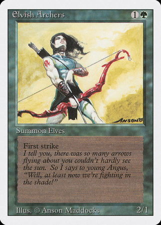 Elvish Archers [Revised Edition] | Exor Games Summserside